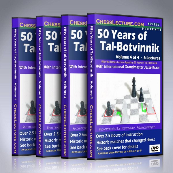 50 Years of Tal-Botvinnik (4 DVDs) – GM Jesse Kraai - Online Chess